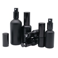 ODM OEM Vide Noir Peinture Cosmétique Verre Huile Essentielle Bouteille rose Huile Essentielle Gotero Fabricant/vente en gros