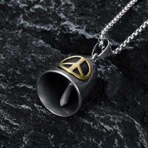 Campanas de la Paz, Campanas de la Suerte, Campana de Metal con Logotipo Personalizado, Campana de Motocicleta con Signo de la Paz, Llavero - Product Image 6