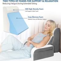 Oreiller de lecture Offres Spéciales pour lit assis TV livre oreiller de jeu 4 pièces oreiller de soutien du dos pour lit dossier chaise avec bras