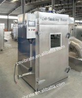 Four à fumer électrique multifonction professionnel VBJX en acier inoxydable pour poulet, poisson, viande et fabrication de saucisses