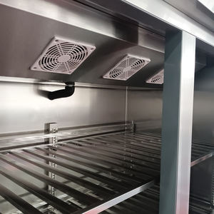 YINZHENG Équipement de Réfrigération Commercial de Cuisine Grande Capacité Quatre Portes en Acier Inoxydable Vertical Double Température à Froid Direct - Product Image 4