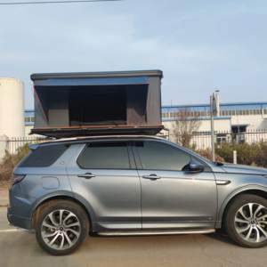 Tente de toit automatique pour 4 personnes de taille familiale, abri de camping en tissu Oxford 420D robuste avec moustiquaire - Product Image 4