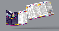Service personnalisé bon marché A3 A4 A5 A6 affiche Restaurant Menu livret brochure dépliant plié dépliant Flyer impression