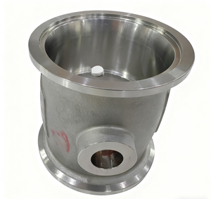 Connecteur de tuyau en acier inoxydable moulé avec précision, machine de moulage d'aluminium - Product Image 3