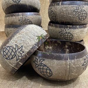 โคโค่ Eco แบรนด์ที่ถูกที่สุดขายส่งโลโก้ที่กำหนดเองกะลามะพร้าวชามขายส่งจากเวียดนามกะลาชามสลัด - Product Image 3