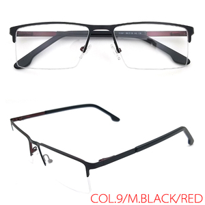 Pronto magazzino cliente logo top Qualità di uomo di metallo di grandi dimensioni Telaio <span class=keywords><strong>occhiali</strong></span> Ottica <span class=keywords><strong>occhiali</strong></span> - Product Image 2