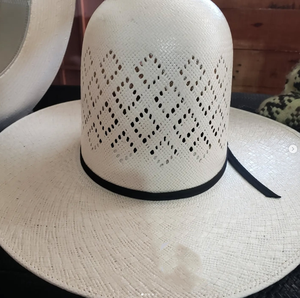ND092 Unisex Cowboy <strong>Hat</strong> Body 5BU 1BU 2BU 3BU 4BU 5BU <strong>Japan</strong> <strong>Straw</strong> <strong>Hat</strong> with Holes for Outdoor Parties Travel Premium Sombrero - Product Image 3