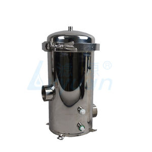 Cartucho de acero inoxidable de alta presión Industrial de 10 20 pulgadas, carcasa de filtro de agua, superficie pulida, 500L/hora, 100Psi DE TRABAJO - Product Image 2