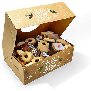 Emballage de biscuits d'Halloween en papier kraft à faible MOQ pour les collations artisanales - Product Image 1