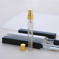 Flacon d'échantillon de parfum SUMEEAR avec bouchon pulvérisateur 10 ml en verre rechargeable, design personnalisé, boîte d'emballage avec logo