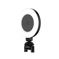KALIOU LW024 – Lumière d'appoint portable de poche, 3 couleurs réglables, 48 LED, 10W, alimentée par batterie, légère, pour téléphone portable