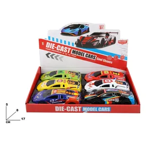 Coches de juguete de carreras de aleación a escala 1:43, modelos de fundición a presión, para niños mayores de 3 años, conjunto de colección con formas geniales - Product Image 1