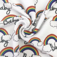 Tissu Bullet Écologique Imprimé Personnalisé 95% Polyester + 5% Spandex au Mètre Liverpool pour Accessoires de Vêtement Sans MOQ Échantillon Gratuit