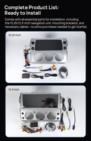 Reproductor de coche Android 14 10,25/12,3 pulgadas para TOYOTA FJ Land 2008-2015 Radio de coche Multimedia Carplay Auto USB WIFI Headunit