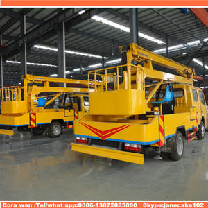 DFAC nuovo isolato bracci di lavoro aereo 14 m 16 m 18 m telescopica idraulica boom piattaforma aerea <span class=keywords><strong>camion</strong></span> per la vendita - Product Image 3