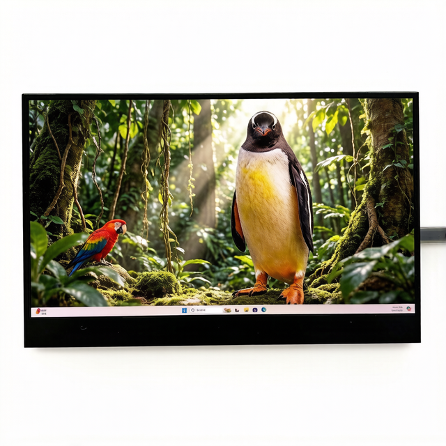 13.3 Inch OLED Portable Monitor USB C External Display for Laptop Dual Screen Business