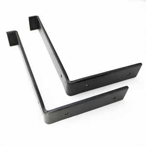 Powder Coating Floating <strong>Shelf</strong> <strong>Bracket</strong> Stamping Welding Pipe <strong>Brackets</strong> Custom Invisible Heavy Duty <strong>Black</strong> Triangle <strong>Bracket</strong> - Product Image 3