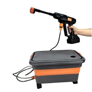 Pistola de agua de alta presión Topdong de 4.5 bar con flujo ajustable y tanque de refuerzo para limpieza de coches y hogares - Product Image 4