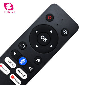 安卓电视盒NETFLIX谷歌播放器和YOUTUBE 4热键1年保修工厂16键语音遥控器 - Product Image 5