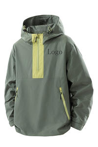 MediaStorm-Veste à col montant pour homme, coupe-vent dynamique, coupe ajustée, grande taille, avec fermeture éclair, automne-hiver - Product Image 3