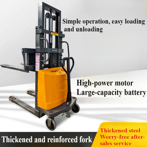 מעך חצי חשמלי מעך מחומר מלגזה מחסן reaimer עם מעלית מזרן לניהול אחסון יעיל - Product Image 5