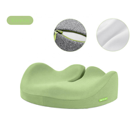 Grand coussin de siège orthopédique épaissi soutien solide coussin de siège de voiture anti-sciatique et anti-douleur dorsale