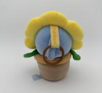 Porte-clés en peluche Anoeo personnalisé, mignon, écologique, rembourré en coton PP, plante succulente en peluche douce, décoration de bureau
