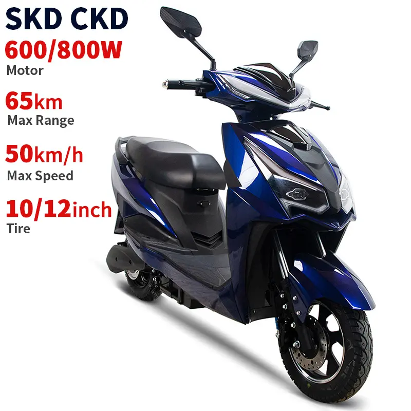 CKD SKD 10/12 pollici 600W/800W motore 50 km/h max velocità eec/coc approvato ad alta velocità scooter moto elettrico