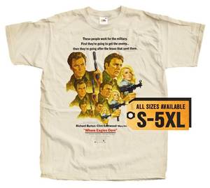 Camiseta con estampado OEM ODM Where Eagles Dare V4 para hombre, todas las tallas S 5XL - Product Image 1