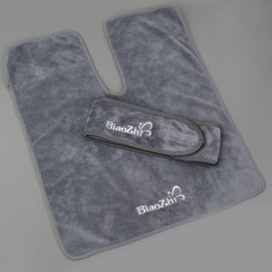 Custom Logo Microfiber Spa Facial <strong>Towel</strong> Beauty Headband Microfiber Wrap Logo Beauty Salon <strong>Towels</strong> <strong>Set</strong> - Product Image 2