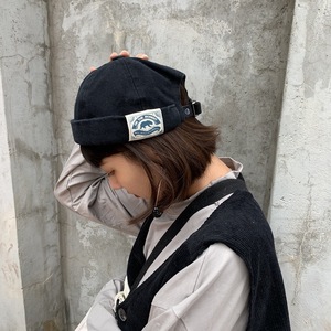 Béret rétro japonais en coton 100% respirant, chapeau décontracté d'été pour hommes - Product Image 4