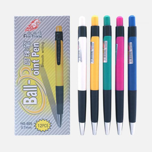 Bolígrafo Retráctil al por Mayor <span class=keywords><strong>de</strong></span> Fábrica, 0.7mm, Plástico, Logotipo Personalizado, Escritura Suave, Bajo Precio, Promocional, para Oficina y Escuela - Product Image 4