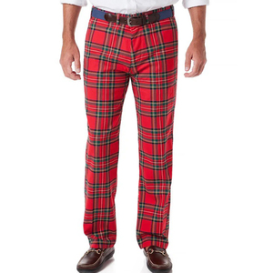 OEM Wholesale Hot Usa Casual <strong>Checked</strong> Men Pants Mens Christmas Pant Twill Royal Stewart Tartan Plaid Pants - Product Image 4