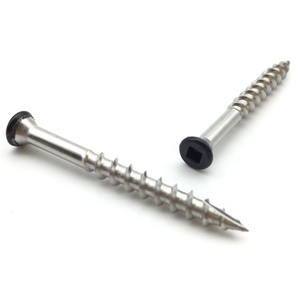 Vis à tête plate métrique en acier inoxydable 304/305/316 à tête peinte colorée, à empreinte étoile/<span class=keywords><strong>Torx</strong></span> ou carrée - Product Image 1