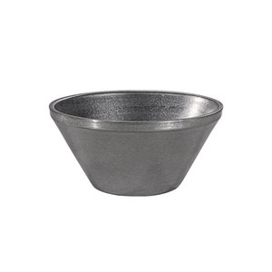 Bol conique rétro en acier inoxydable 304, couleur unie, finition vieillie, pour desserts, salades et fêtes - Product Image 3