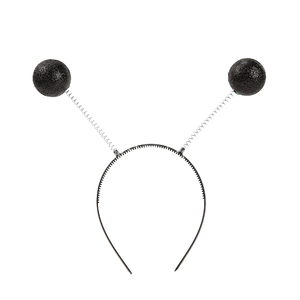 Diadema de mosca alienígena de Halloween para adultos, accesorios de disfraz Marciano plateado para decoraciones de fiesta de Cosplay - Product Image 4