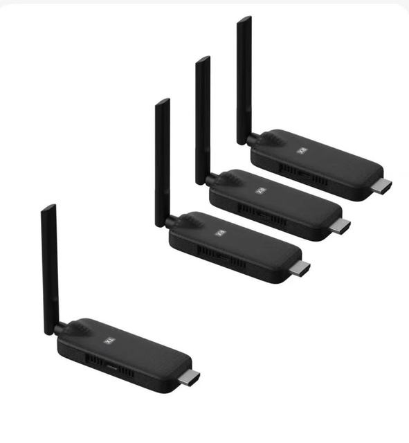 1TX 3RX 1080P HDTV Wireless Video Transmitter and Receiver 50m Long Distance Wireless HDTV Extender Kits