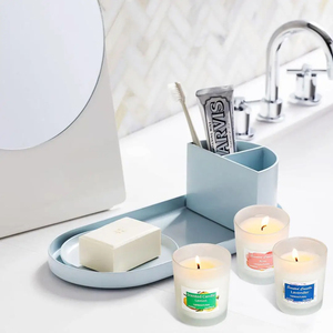 12 PCS Set de regalo Lavanda Limón Rosa Aroma Vela 2,2 oz Fragancia natural de larga duración Cera de soja Velas perfumadas - Product Image 5