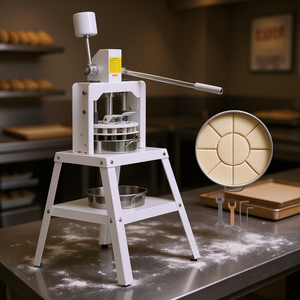 Diviseur de pâte manuel à pression, séparateur de pâte pour boulangerie, acier inoxydable 304, réglage continu du poids - Product Image 2