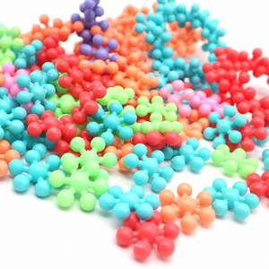200 Pièces Blocs de Construction Jouets STEM pour Enfants Ensembles de Disques Éducatifs en Plastique Solide Emboîtables pour Garçons et Filles d'âge préscolaire de 3 ans et plus - Product Image 3
