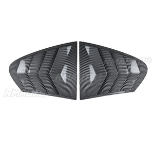 Rear <b>Window</b> Shutter Cover Trim <b>Window</b> Louver Side <b>Vent</b> Trim for BMW 5 Series F10 525i 530i 2011-2017 Car Accessories - Product Image 5