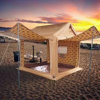 Tente gonflable OEM/ODM de 9 m² pour le camping en plein air, protection UV du Moyen-Orient, protection solaire, tente pour événements