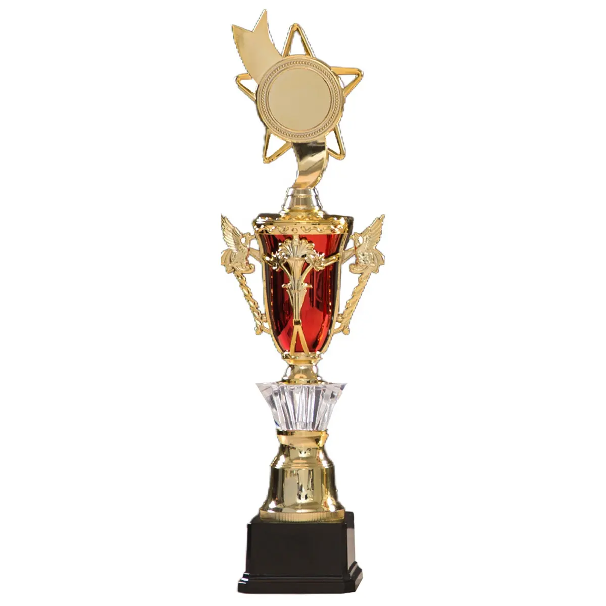 Factory Direct Plastic Trophy cup for Sports Tournament Teamwork Award T11-1 Size L