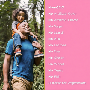 Rainwood OEM diskon besar produk besi banyak dan seng suplemen Vitamin B9 tablet asam folat DHA untuk kehamilan - Product Image 5