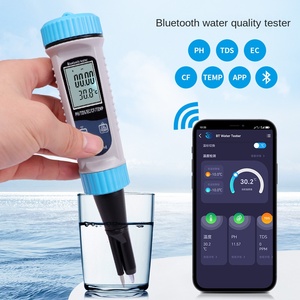 Portátil cinco en uno de alta precisión para probador de calidad del agua ODM de plástico PH/TDS/<span class=keywords><strong>EC</strong></span>/CF/TEMP - Product Image 4