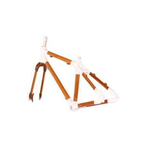 Bamboo Road Bike <b>Frame</b> 54cm Hand Crafted Ladder <b>Frame</b> For Road <b>Bicycles</b> - Product Image 5