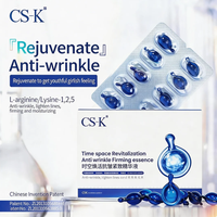 Capsules d'essence GHK-Cu pour le visage, soin de la peau à la conotoxine, anti-rides, raffermissant, hydratant, anti-âge, resserre la peau