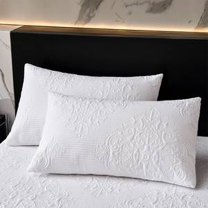 Wasserdichter Bettkissenbezug aus Polyester, gesteppt, dick, bequem, wasserdichter Kissenbezug - Product Image 2