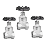 Vanne à opercule manuelle en acier inoxydable LISHUI DN15-DN50, filetage BSPP 1/2"-2", pression moyenne pour l'eau