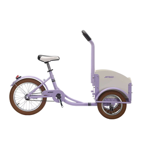 Tricycle pour animaux de compagnie MTBGO de haute qualité, vélo à 3 roues avec cabine fermée pour animaux, pneus antidérapants, réflecteurs pour des déplacements sécurisés des animaux, shopping - Product Image 6